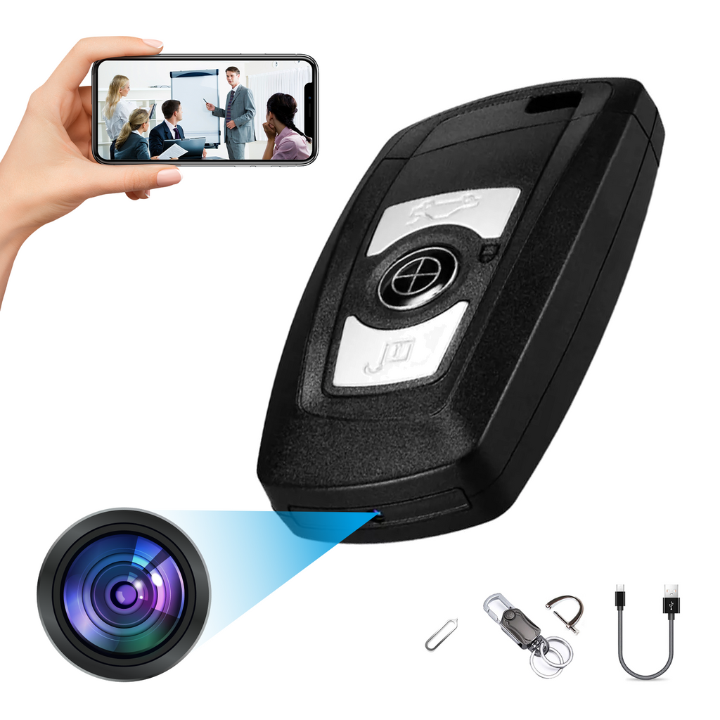 Remote Key Camera 4K Spy Camera - Lizvie
