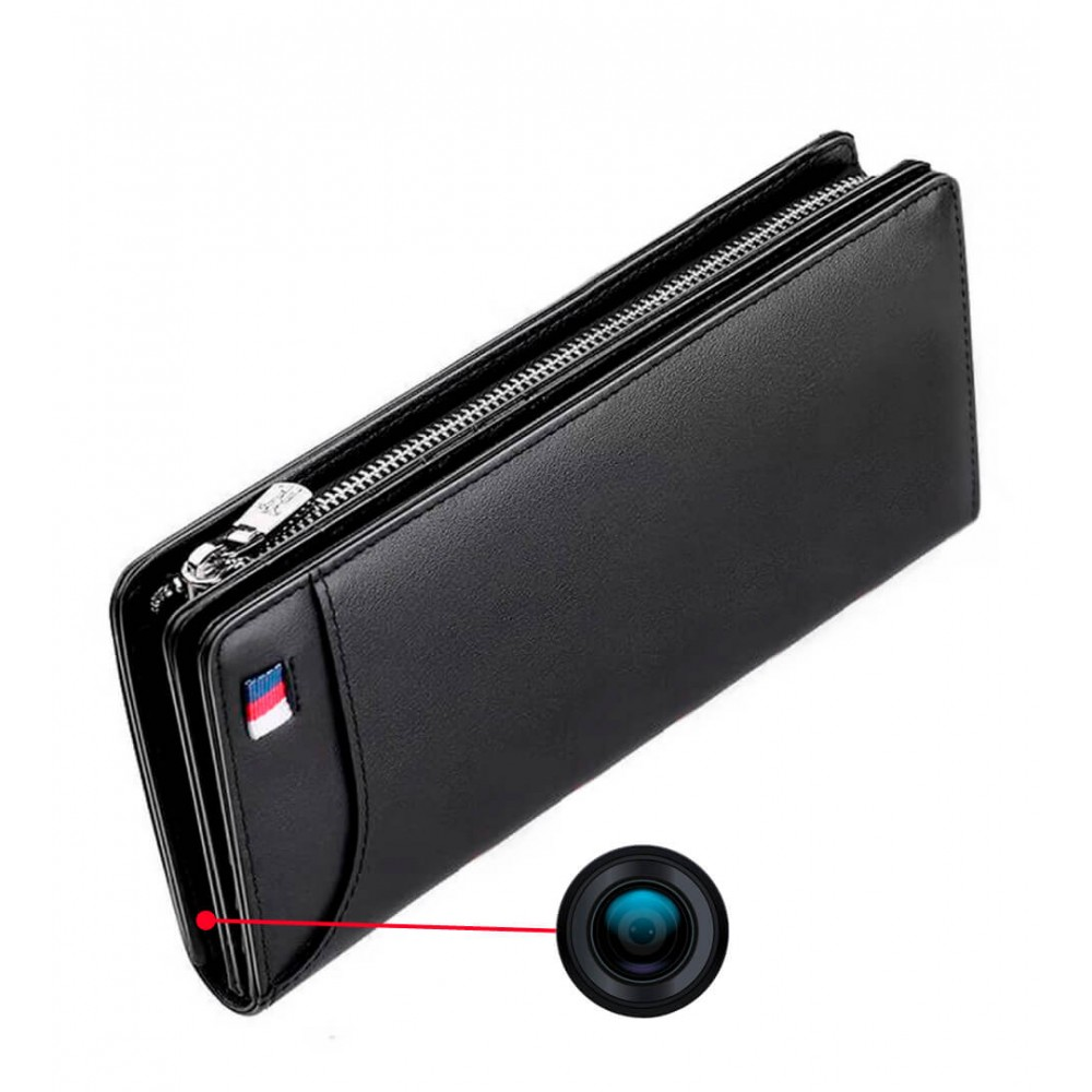 Portable WIFI Wallet Camera PU Wallet Camera – Lizvie