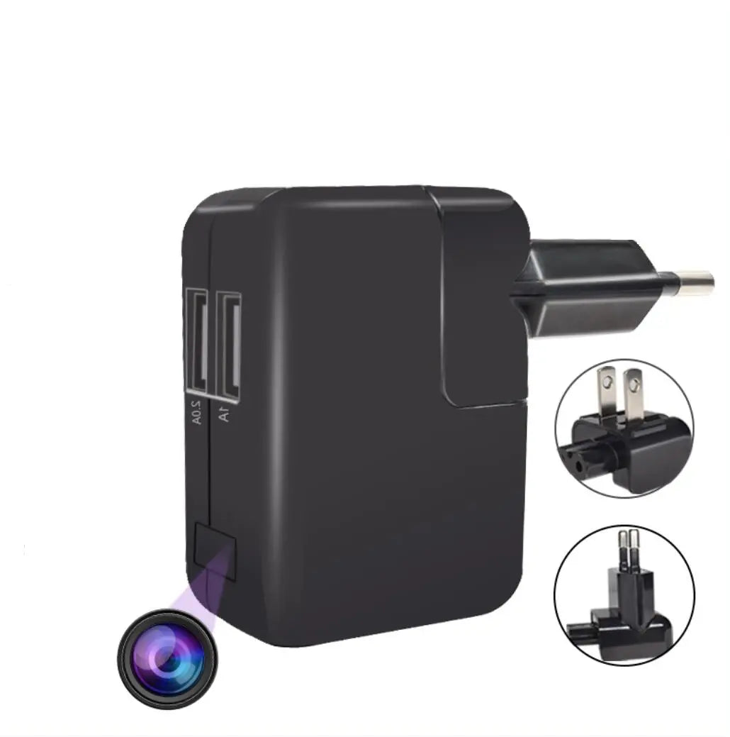 Lizvie Wireless Charger with 1080P HD Spy Hidden Camera