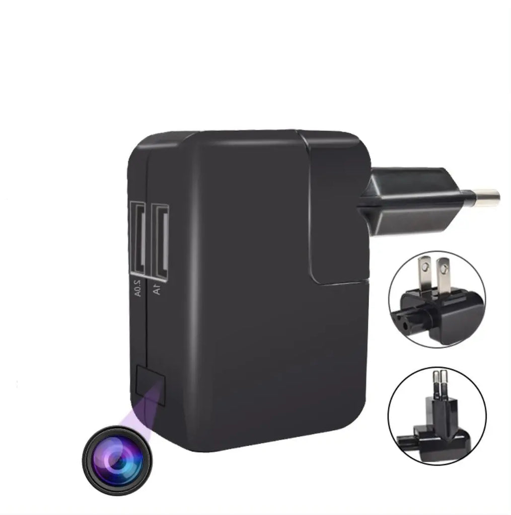 4K/1080P HD WiFi Charger Spy Camera  Mini Hidden Camera - Myhiddeneyes