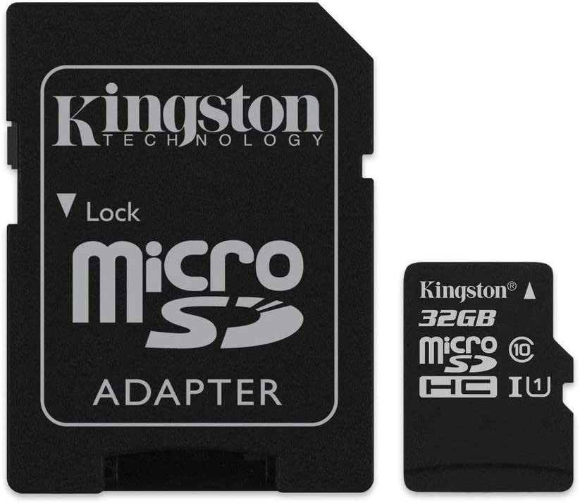 32 GB Micro SD Card & Adapter - Myhiddeneyes