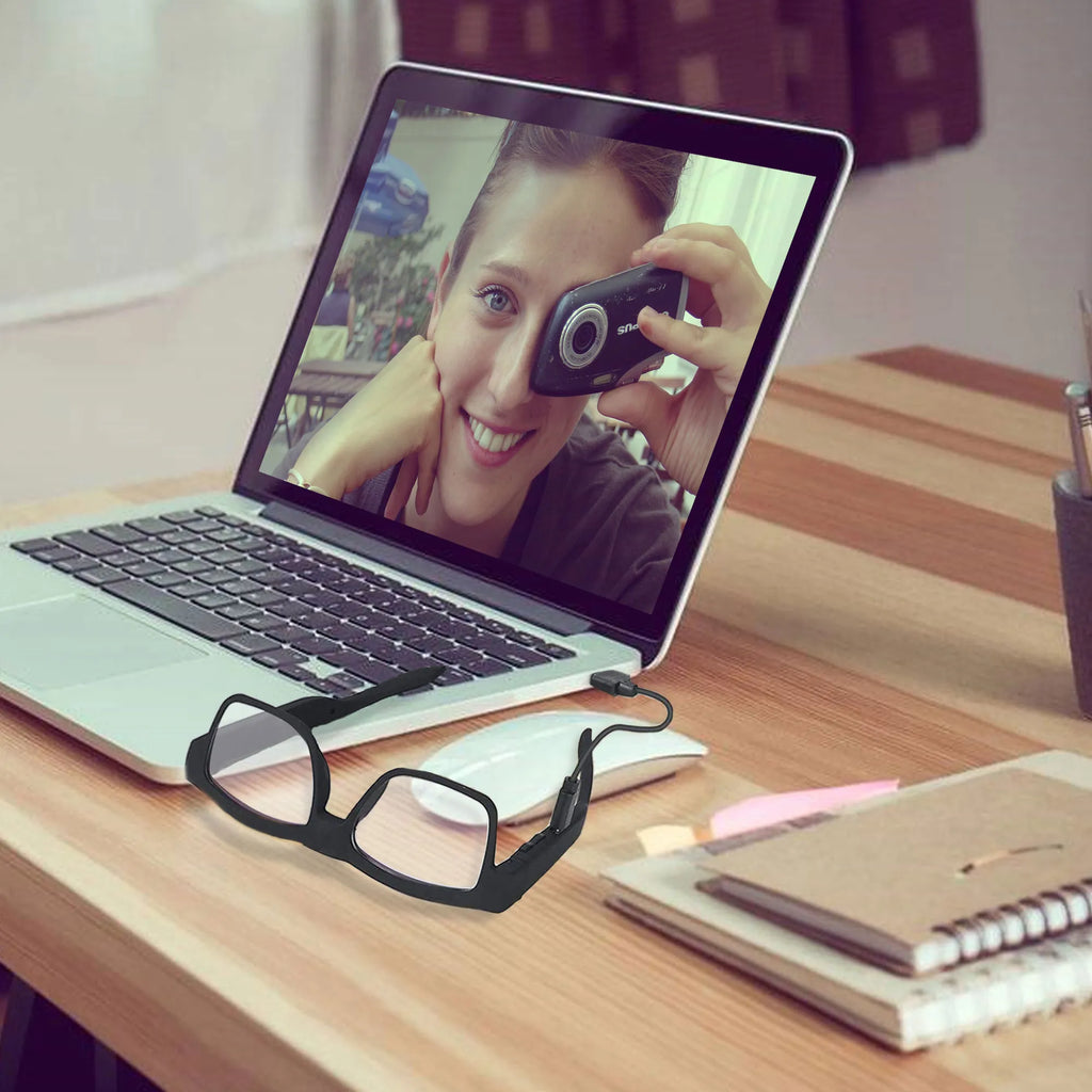 4K Video Recording Glasses Camera Wearable Eye Glasses - Myhiddeneyes