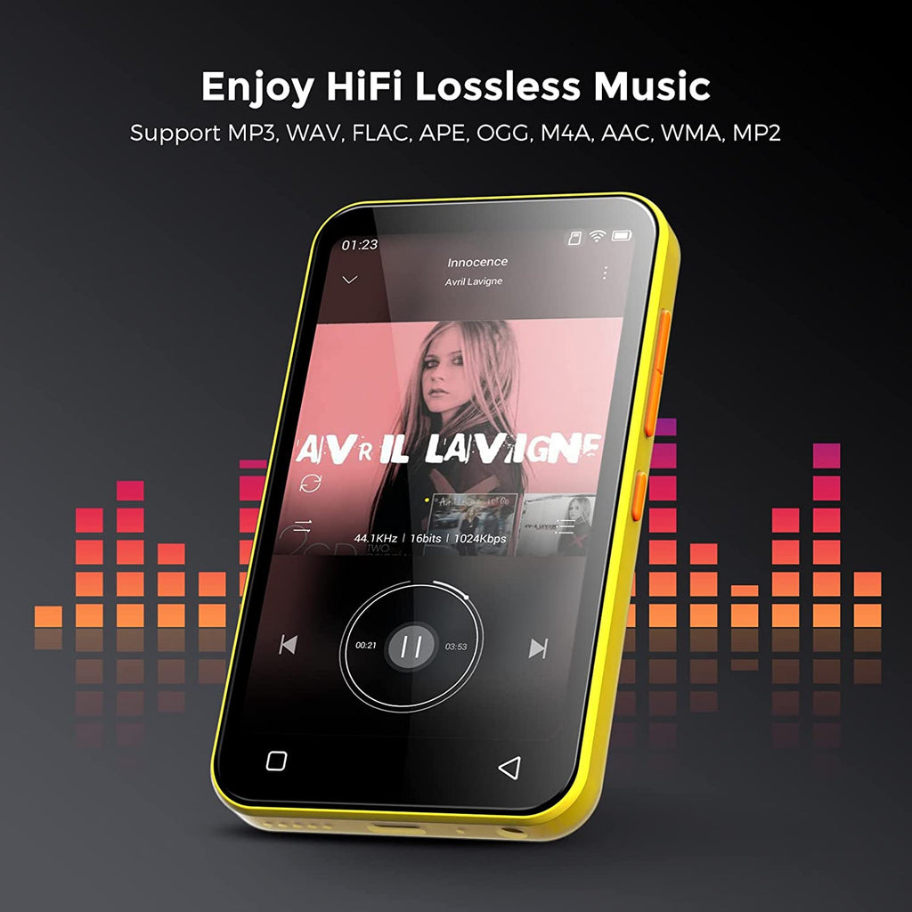 Voice Recorder Portable HiFi Sound Mp3 Music Player with Bluetooth - Myhiddeneyes