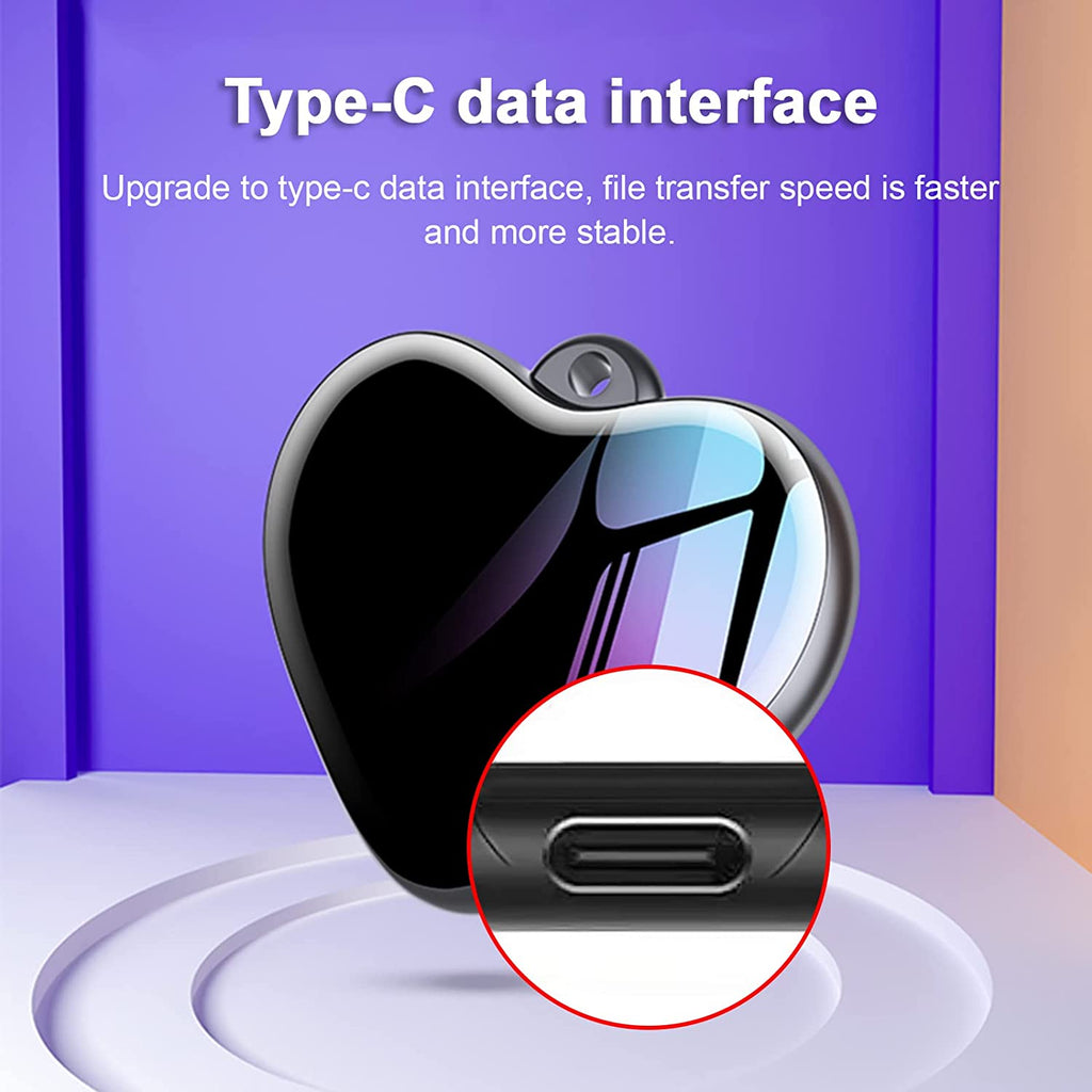 Mini Necklace Voice Recorder Digital Audio Activated Recorder - Myhiddeneyes