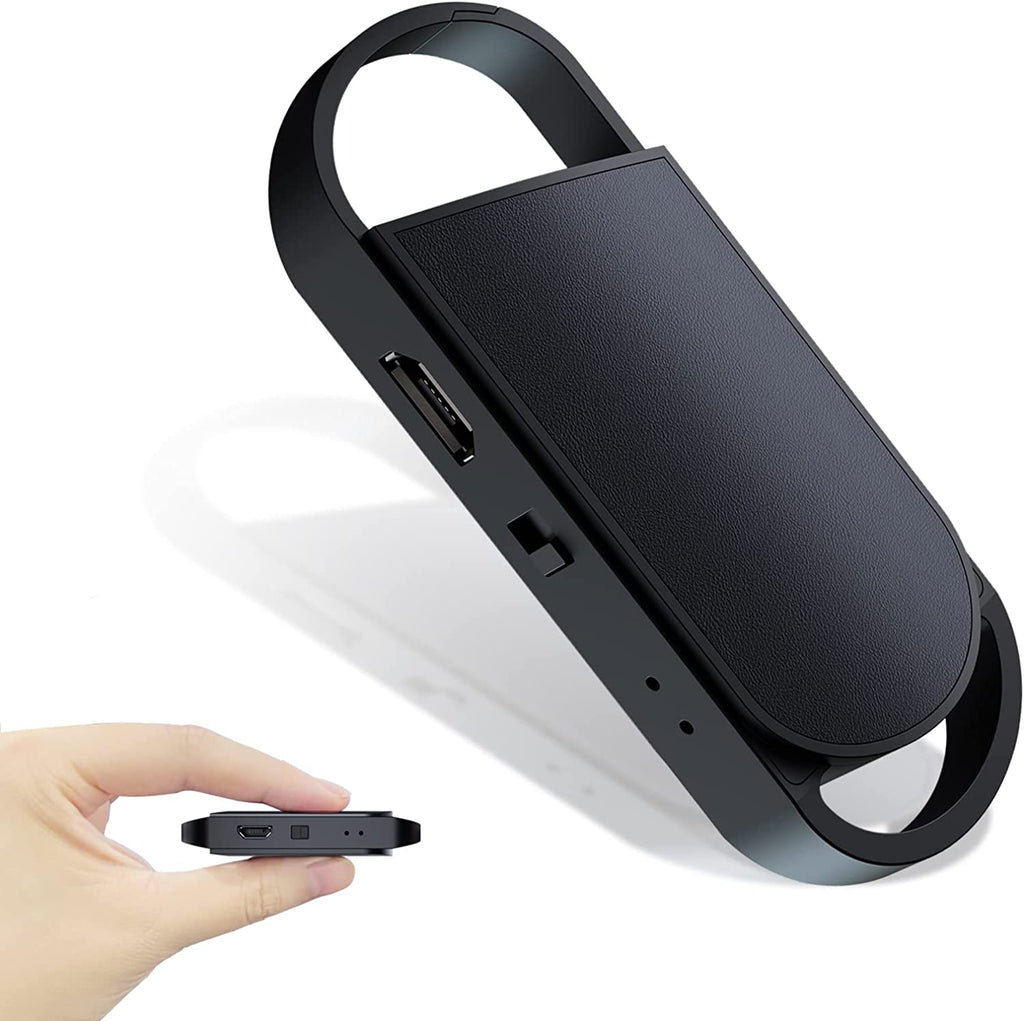 Keychain Voice Recorder -  Portable Voice Activated Recorder , Noise Reduction Digital Audio Recorder - Myhiddeneyes