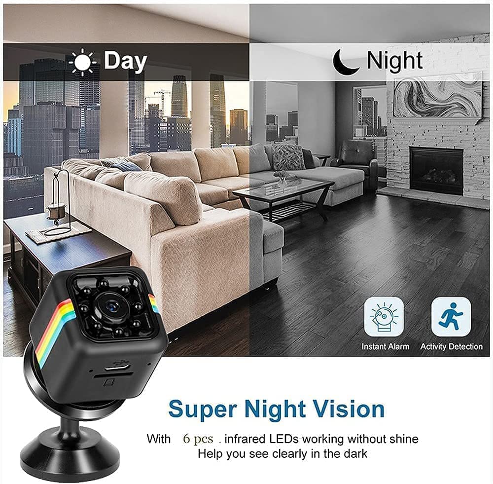 Mini Hidden Spy Camera Portable Pet HD 1080P Camera - Myhiddeneyes