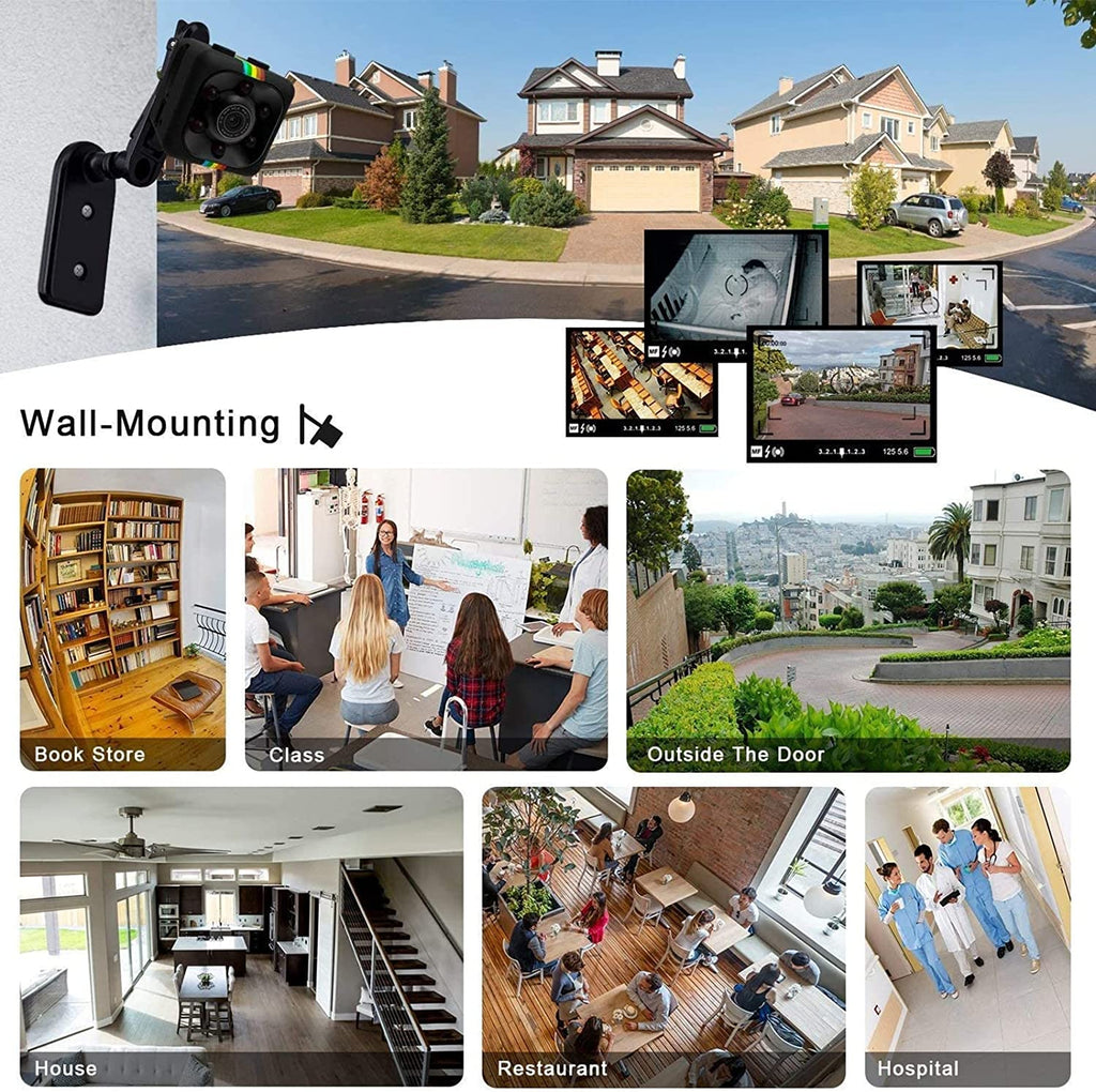 Mini Hidden Spy Camera Portable Pet HD 1080P Camera - Myhiddeneyes
