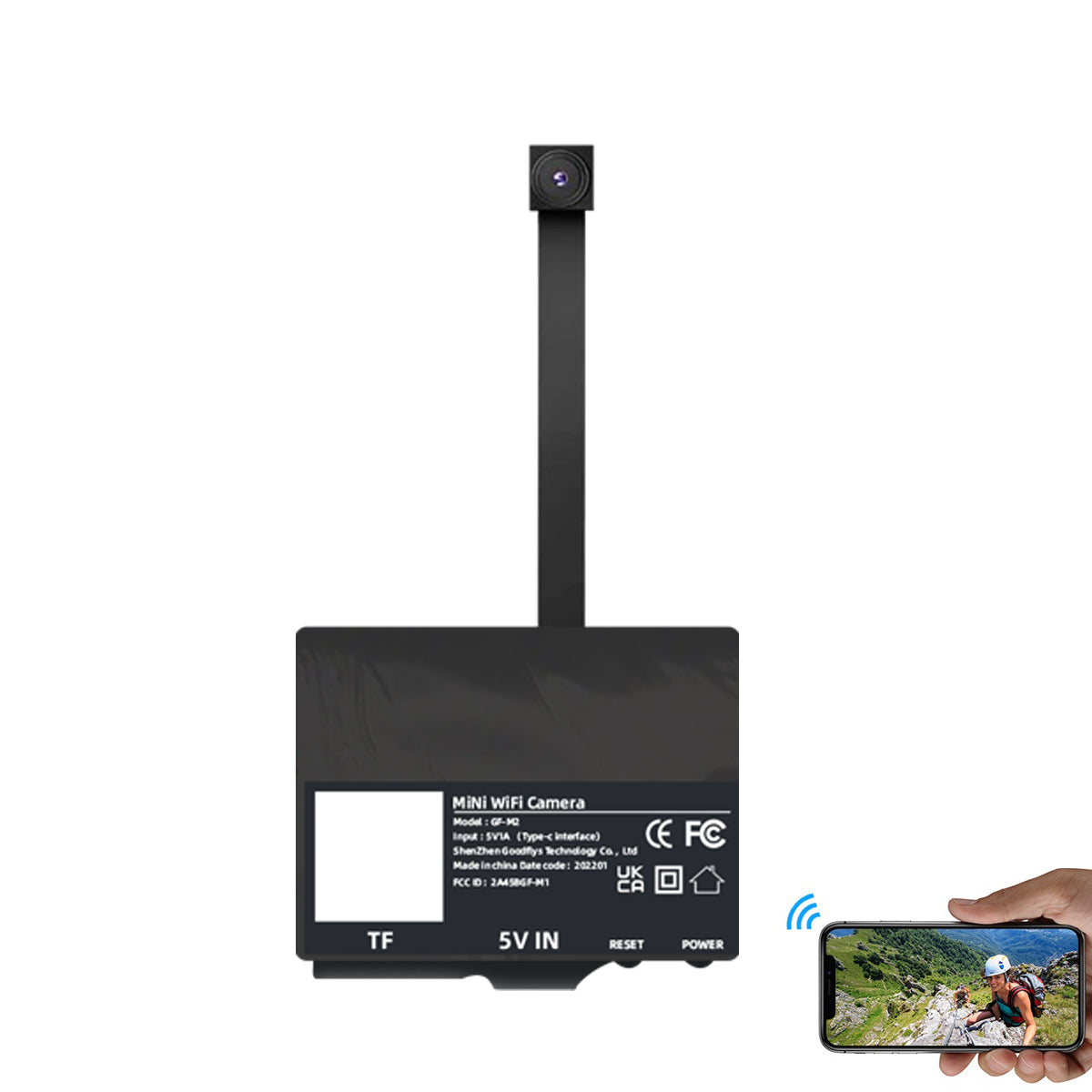 Mini DIY Surveillance WIFI Video Recording Camera Kit – Lizvie