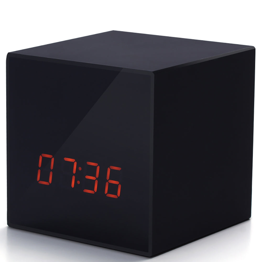Lizvie 1080P Alarm Clock Bluetooth Radio Speaker with Spy Hidden Camera - Myhiddeneyes