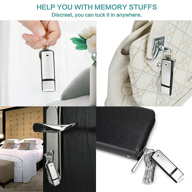 Mini Digital Voice Recorder USB Flash Drive Audio Recorder - Myhiddeneyes