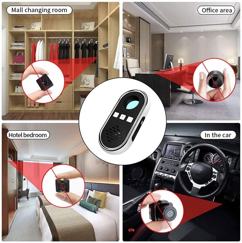 Infrared Hidden Camera Detector LED Anti Spy Taping Device for Hotel  Household Bedroom - Locates Camera Quickly And Instantly